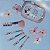 Kit de Mini Pincéis e Necessaire Hello Kitty - Klass Vough - Imagem 4