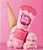 Sabonete Esfoliante Crocante Morango ao Leite Sweet Skin Ice Cream - Dailus - Imagem 2