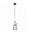 Pendente de Metal Lamp Preto com Couro Ø18XH22cm - Bella Iluminação - ML002B - Imagem 1