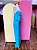 Conjunto Azul Blusa e Calça Bordado Gule 38 - Imagem 2