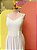Vestido Longo com bojo Inteiro Branco - U - Imagem 2