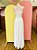 Vestido longo recorte com bojo Branco - U - Imagem 2