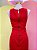 Vestido Vermelho Alças Cruzadas Bolsos na Frente Agilita - 36 - Imagem 5