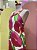 Vestido Curto Branco Flores Grandes Rosa STS 46 - Imagem 2