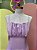 Vestido Midi Lilás Busto Drapeado Lança Perfume - P - Imagem 2