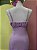 Vestido Midi Lilás Busto Drapeado Lança Perfume - P - Imagem 3
