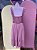 Vestido Rose Viscose Bojo Babado Na Alça Ahina - GG - Imagem 4