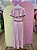 Vestido Viscose Rosa Seco Ciganinha Alpelo - 42 - Imagem 3
