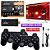 VIDEO GAME STICK 4K 2 CONTROLE SEM FIO COM 10 MIL JOGOS MAME - MEGA DRIVE - NINTENDO - NEOGEO - PSX - LIGA DIRETO HDMI TV - Imagem 2