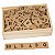 Alfabeto Silábico de Madeira 360 peças- Jogo Alfabetização Letras,  Brinquedo Educativo Montessori Pedagógico - Imagem 6
