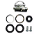 Reparo Bucha Alavanca Cambio Xterra Frontier Ranger Modelo EATON FSO 2305 e FSO 2405 - Imagem 1
