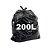 Saco de Lixo 200 Litros Reforçado - 100uni - Imagem 1
