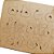 Tabuleiro Educativo Alfabeto Minusculo 45x19 cm MDF Cru - Imagem 5