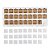 Tabuleiro Educativo Alfabeto Oculto 45 x 19,5 cm MDF - Imagem 6