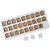 Tabuleiro Educativo Alfabeto Oculto 45 x 19,5 cm MDF - Imagem 1