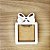 Pingente Arvore Mini Porta Retrato Quadrado Laço Presente Foto 6cm MDF - Imagem 4