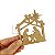 Pingente Enfeite Natal Coleção 4 Cristã 8 cm MDF - Imagem 4