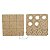 Mini Tabuleiro Infantil Jogo da Velha 10 cm MDF Cru - Imagem 3