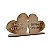 Lembrança Cristã Casais Noivos M.4 Sempre Juntos Com Cristo MDF 14x7cm - Imagem 4