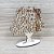 Lembrança Mini Arvore Alegres na Esperança 11 cm MDF - Imagem 3