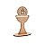 Lembrancinha Cristã Cálice Hóstia JHS 10 cm MDF - Imagem 1