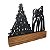 Enfeite de Mesa Natal Presépio e Arvore Palavras 25 cm - Imagem 6