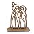 Lembrança Natal Presepio Sagrada Família 12 cm MDF - Imagem 1