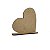 Lembrança Placa Coração na Base 10 cm MDF - Imagem 1