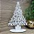 Enfeite Arvore Natal Palavras 20 cm MDF - Imagem 3