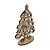 Enfeite Arvore Natal Arabesco 20 cm MDF - Imagem 4