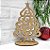 Enfeite Arvore Natal Arabesco 20 cm MDF - Imagem 2