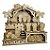Enfeite Presépio para Montar Modelo Andares MDF Cru 26 cm - Imagem 1