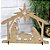Enfeite Natal Presépio Nascimento Jesus 25 x 21 cm com Suporte MDF - Imagem 4