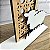 Enfeite Páscoa Rattan/Palha Cruz Ele Vive Cordeiro 25 cm MDF - Imagem 5