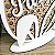 Enfeite Páscoa Rattan/Palha Ovo Orelhas Coelho 25 cm MDF - Imagem 4