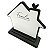 Decoração Afetiva Casa Família (até 8 membros) 20 cm MDF Preto - Imagem 5