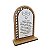Lembrança Placa Rattan Oração Divino Espírito Santo MDF Cru e Branco - Imagem 1