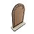 Lembrança Placa Rattan Oração Divino Espírito Santo MDF Branco com embalagem - Imagem 4