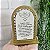 Lembrança Placa Rattan Oração Divino Espírito Santo MDF Cru e Branco com embalagem - Imagem 3