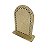 Lembrança Placa Rattan Oração Divino Espírito Santo MDF Cru e Branco com embalagem - Imagem 4