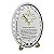 Enfeite Placa Oval Rattan Oração Espírito Santo 15 cm MDF - Imagem 1