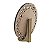 Enfeite Placa Oval Rattan Oração Espírito Santo 15 cm MDF - Imagem 4