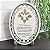 Enfeite Placa Oval Rattan Oração Espírito Santo 15 cm MDF - Imagem 2