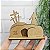 Mini Cenário Páscoa ELE VIVE Infantil 10x8 cm MDF Cru Sepulcro Ressurreição Calvário - Imagem 4