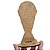 Lembrança Dia dos Pais Taça Retrato Papai Campeão MDF 12 cm foto 4 cm - Imagem 1