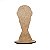 Lembrança Dia dos Pais Taça Retrato Papai Campeão MDF 12 cm foto 4 cm - Imagem 5