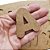 Tabuleiro Educativo Alfabeto Maiusculo 45x19 cm MDF Cru - Imagem 5