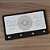 Porta Chaves Mandala Bem MDF Preto e Branco 24x14cm - Imagem 1
