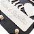 Porta Chaves Familia Amor MDF Preto e Branco 24x14cm - Imagem 3