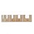 Gabaritos Moldes Laço Chanel 4,6,8,10 e 12 cm MDF Cru - Imagem 1